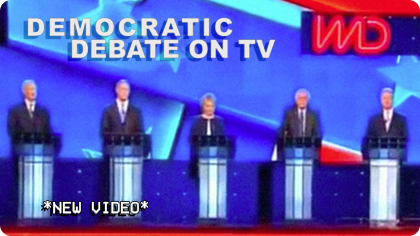 democratic debate on tv